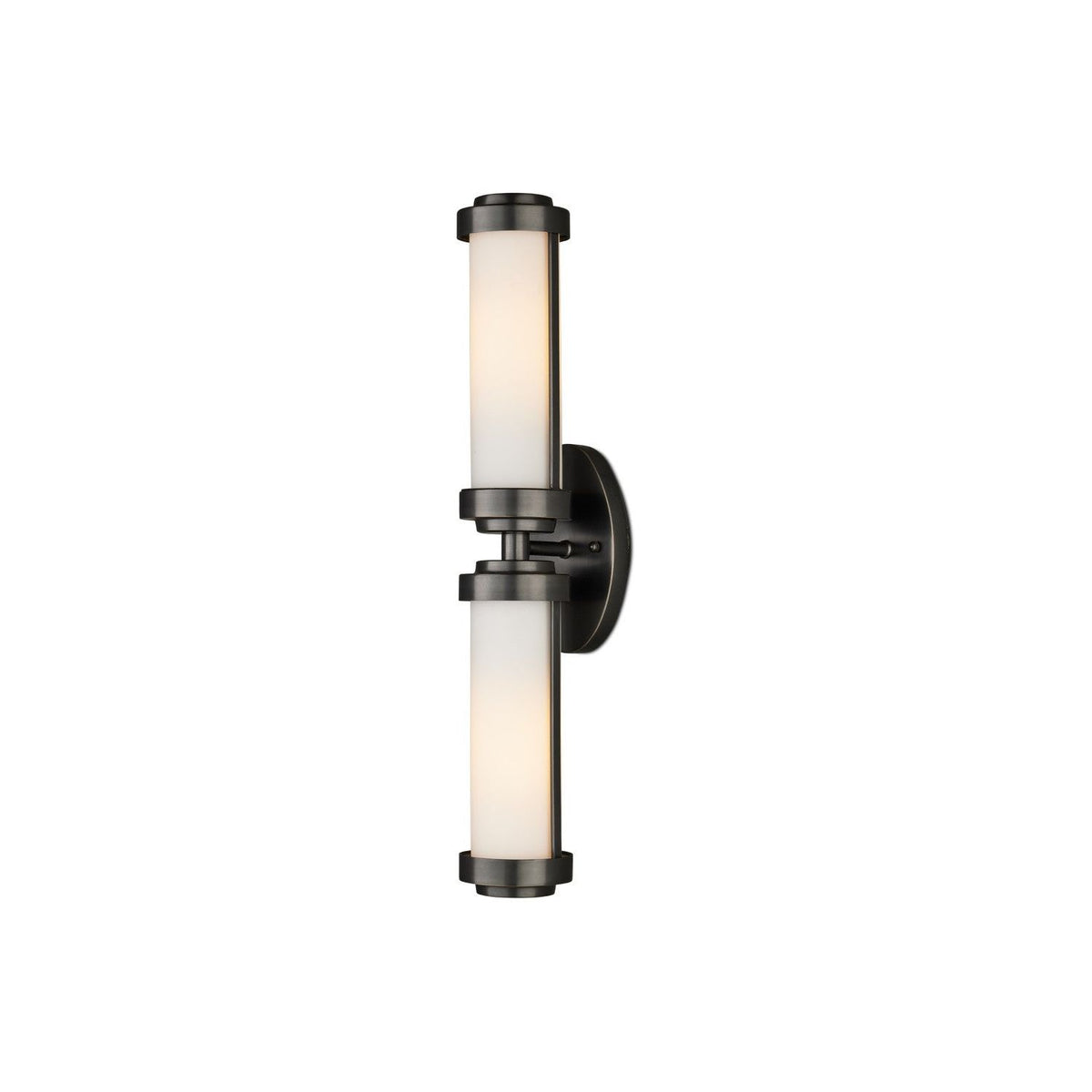 Currey and Company - 5800-0045 - Two Light Wall Sconce - Oil Rubbed Bronze/Opaque