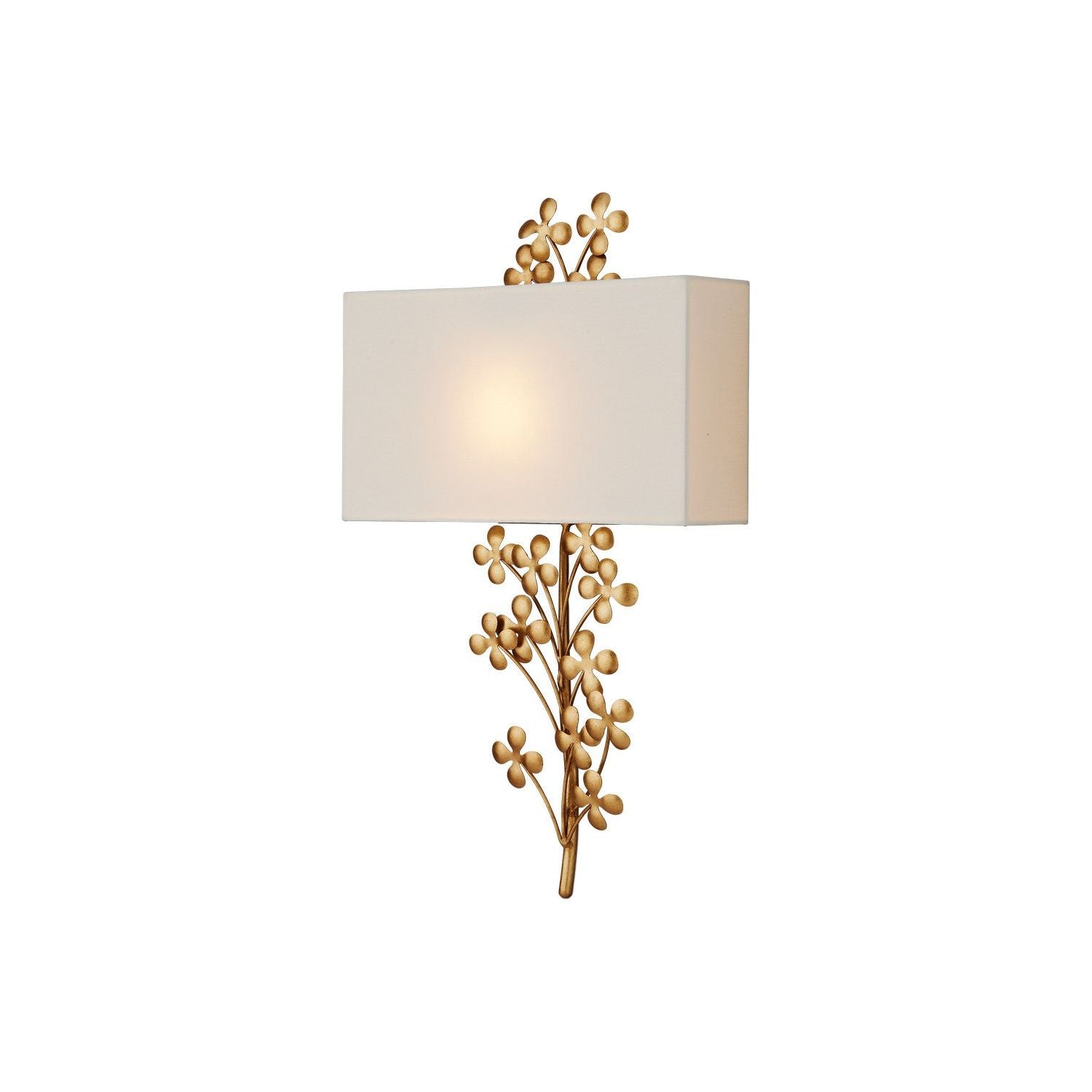 Currey and Company - 5900-0056 - One Light Wall Sconce - Contemporary Gold Leaf/Contemporary Gold