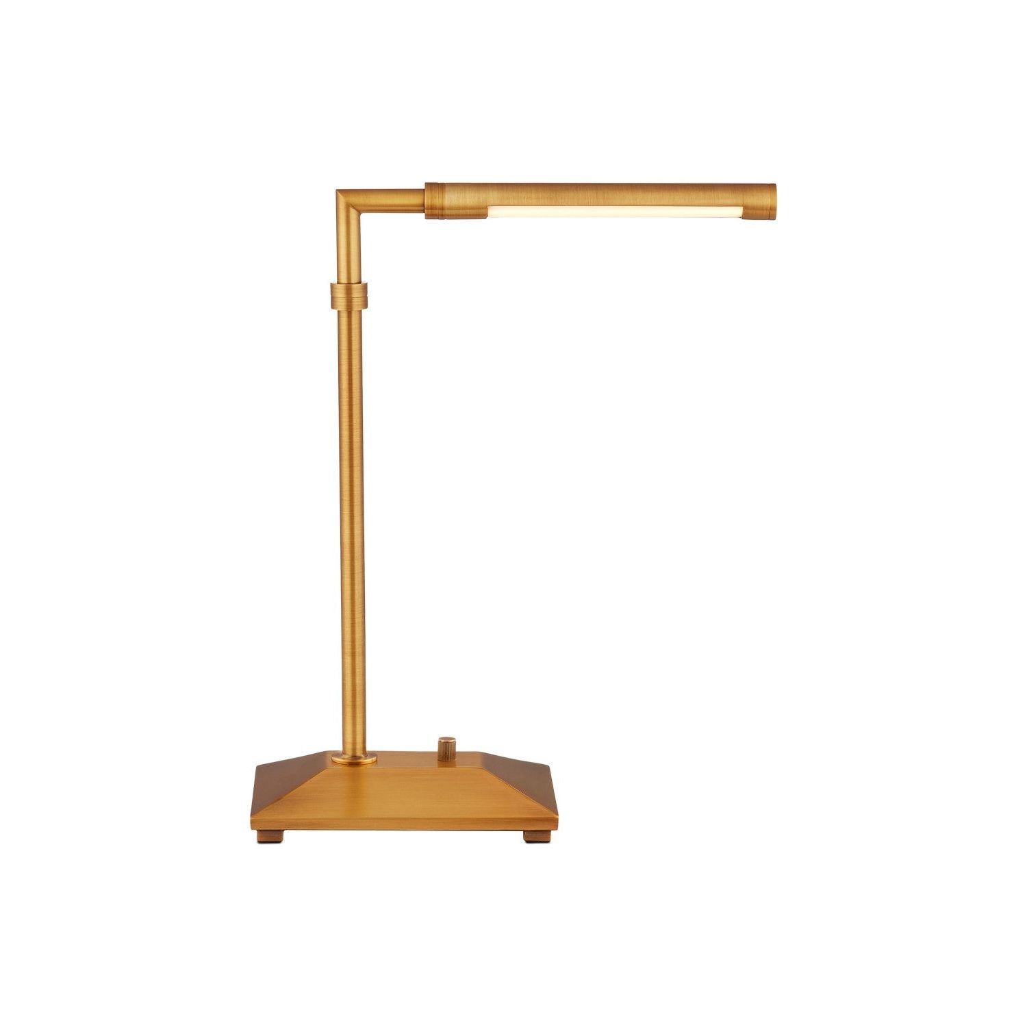 Currey and Company - 6000-0947 - One Light Desk Lamp - Antique Brass