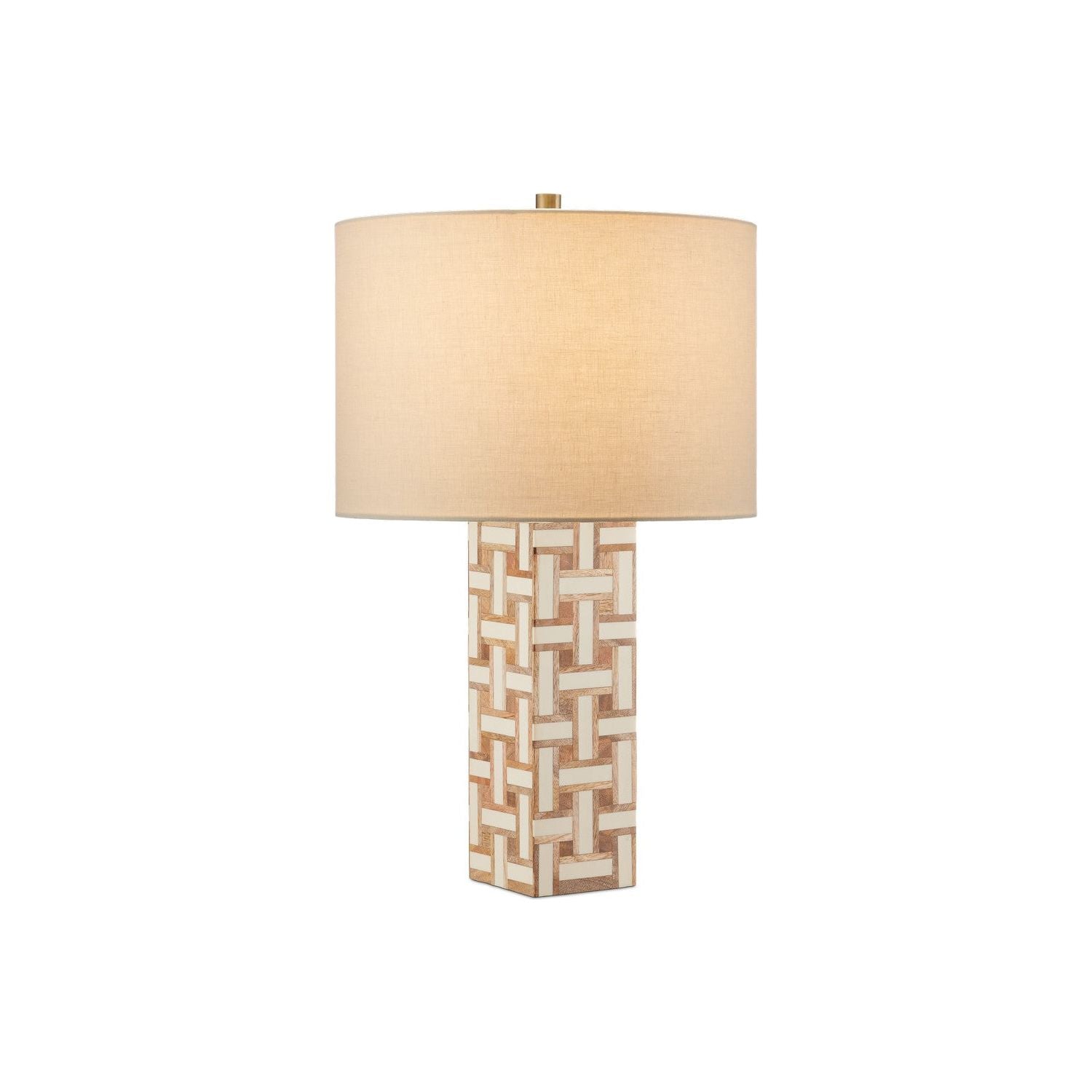 Currey and Company - 6000-0955 - One Light Table Lamp - Natural/Ivory