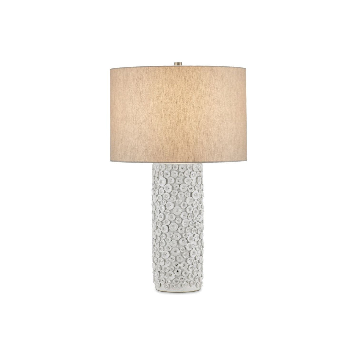Currey and Company - 6000-0959 - One Light Table Lamp - White