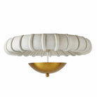Arteriors - DFC12 - Trois lumières Plafonnier - Camella - Ivoire/Laiton antique