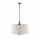 Arteriors DMC26 Middlebury Pendant in Graphite / Heritage Brass