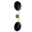Arteriors - DWC31 - Deux lumières Murale - Griffith - Laiton/Bronze antique