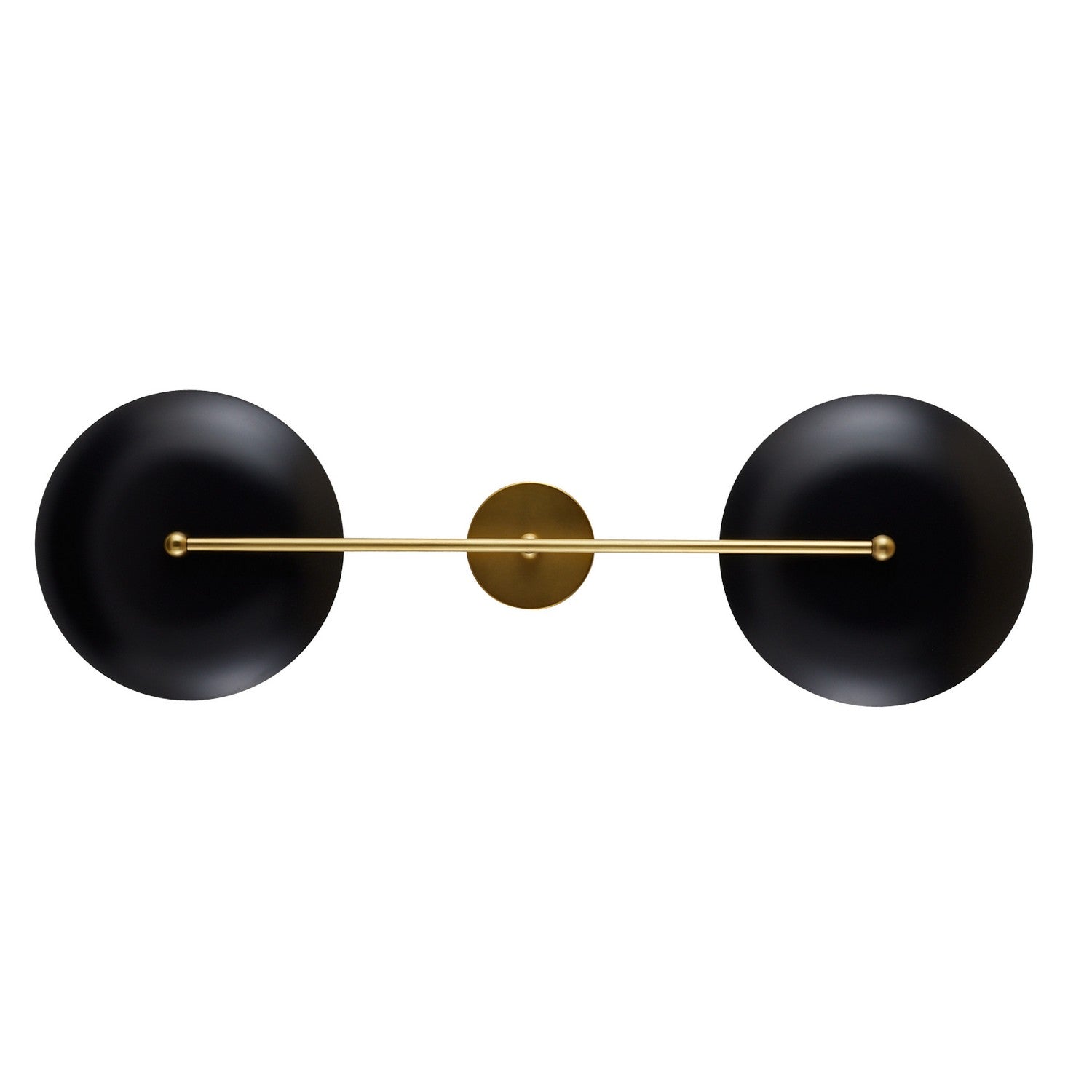 Arteriors - DWC31 - Deux lumières Murale - Griffith - Laiton/Bronze antique