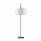Arteriors - PFI10-SH053 - Lampadaire à une lumière - Eileen - Fer noirci/Blanc/Blanc cassé/Blanc cassé