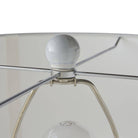 Arteriors - PTC30-167 - Une lumière Lampe de table - DiMaggio - Glacial Reactive/Nickel poli/Ivoire/Blanc cassé