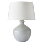 Arteriors - PTC32-591 - Une lumière Lampe de table - Clémentine - Matin glacé/Laiton antique/Blanc cassé/Blanc cassé