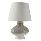 Arteriors - PTC33-103 - Une lumière Lampe de table - Ginn - Pebble Reactive/Laiton antique/Blanc cassé/Blanc cassé