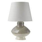 Arteriors - PTC33-103 - Une lumière Lampe de table - Ginn - Pebble Reactive/Laiton antique/Blanc cassé/Blanc cassé