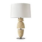 Arteriors - PTC43-229 - Deux lumières Lampe de table - Comal - Sable/Bronze/Bronze/Blanc cassé/Blanc cassé