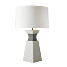 Arteriors - PTC47-SH050 - Une lumière Lampe de table - Dynasty - Ivoire/Graphite/Laiton antique/Blanc cassé/Blanc cassé