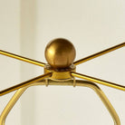Arteriors - PTC47-SH050 - Une lumière Lampe de table - Dynasty - Ivoire/Graphite/Laiton antique/Blanc cassé/Blanc cassé