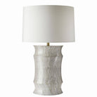 Arteriors - PTS13-SH037 - Une lumière Lampe de table - Destin - Tempête de lune/Laiton antique/Blanc cassé/Blanc cassé