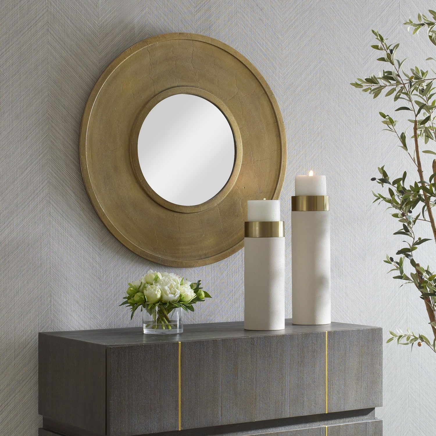 Uttermost - 07088 - Miroir - Axel - Laiton antique