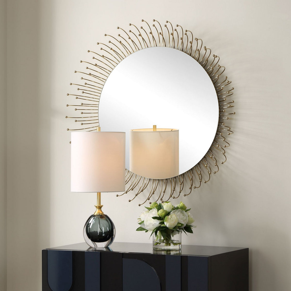 Uttermost - 09985 - Miroir - Aga - Plaqué or