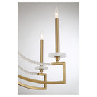 Savoy House - 1-8805-9-322 - Nine Light Chandelier - Helen - Warm Brass