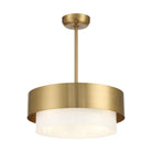 Savoy House - 22-FD-445-322 - Four Light Fan D'Lier - Diana - Warm Brass