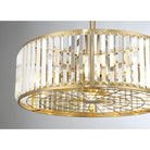 Savoy House - 23-FD-245-322 - Six Light Fan D'Lier - Janus - Warm Brass