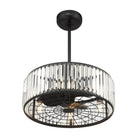 Savoy House - 23-FD-245-89 - Six Light Fan D'Lier - Janus - Matte Black