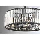 Savoy House - 23-FD-245-89 - Six Light Fan D'Lier - Janus - Matte Black