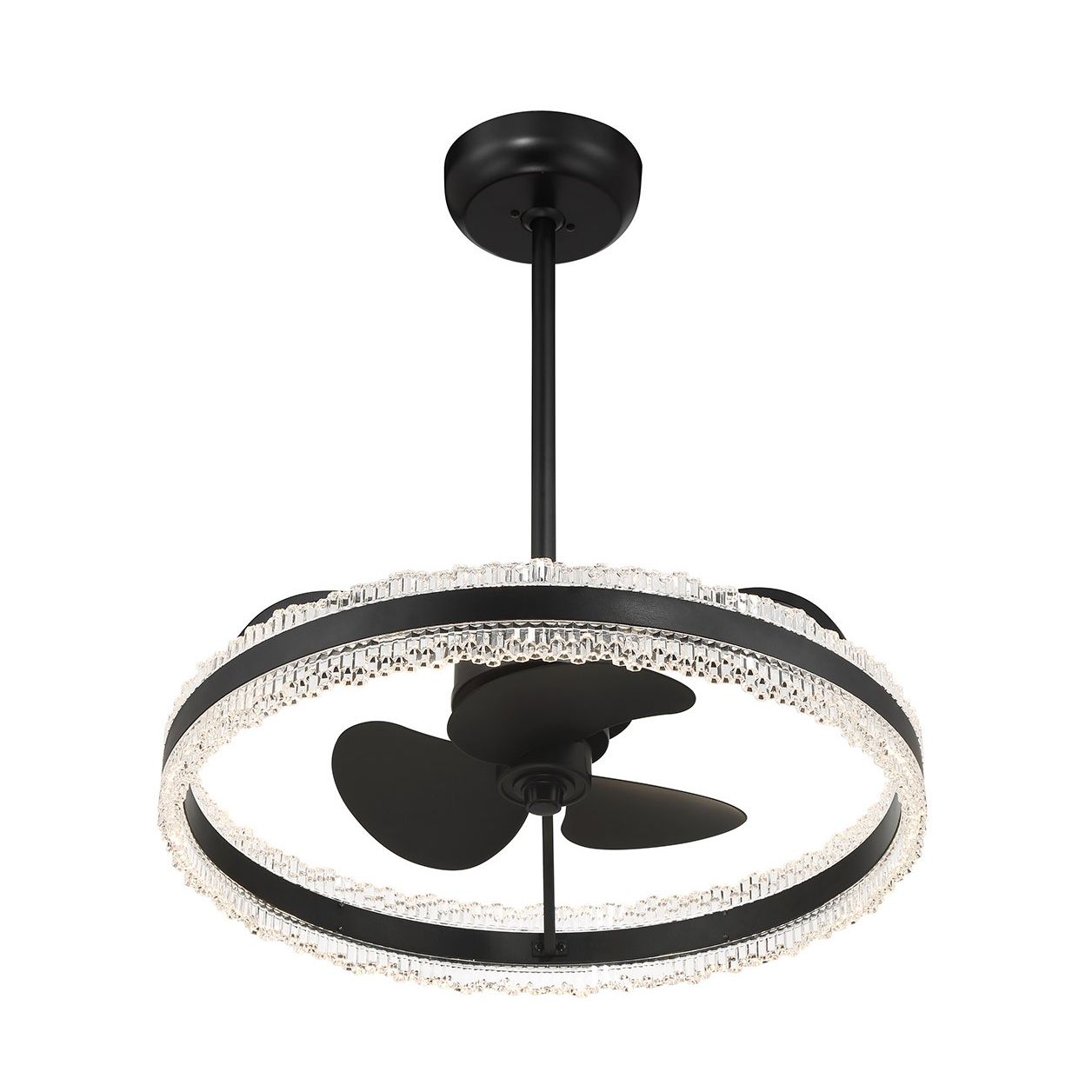 Savoy House - 24-FD-555-89 - LED Fan D'Lier - Corona - Matte Black