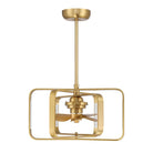 Savoy House - 24-FD-955-322 - LED Fan D'Lier - Lynx - Warm Brass