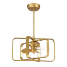 Savoy House - 24-FD-955-322 - LED Fan D'Lier - Lynx - Warm Brass
