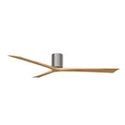 Matthews Fan Company - IR3H-BP-LM-72 - 72"Ceiling Fan - Irene-3H - Brushed Pewter