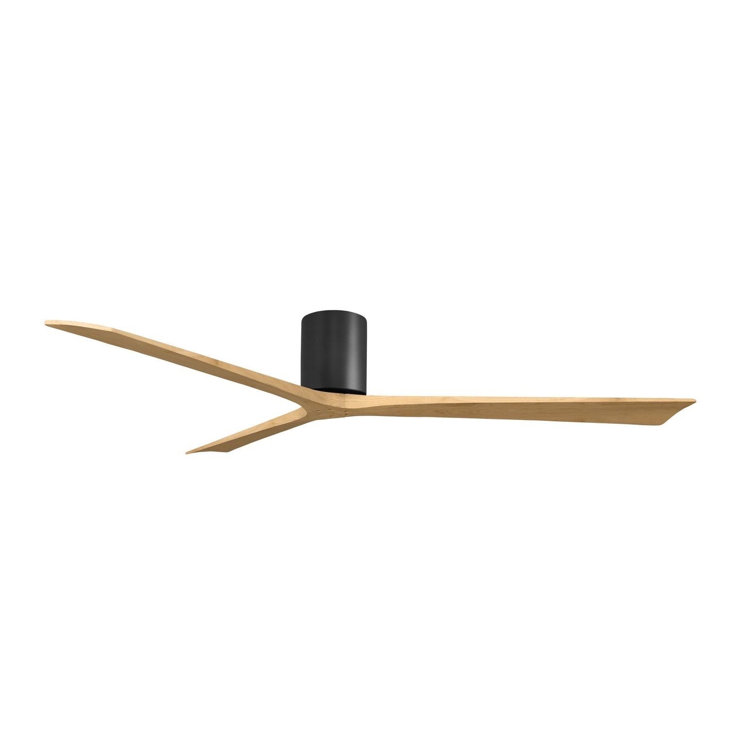 Matthews Fan Company - IR3H-BK-LM-72 - 72"Ceiling Fan - Irene-3H - Matte Black