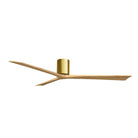 Matthews Fan Company - IR3H-BRBR-LM-72 - 72"Ceiling Fan - Irene-3H - Brushed Brass