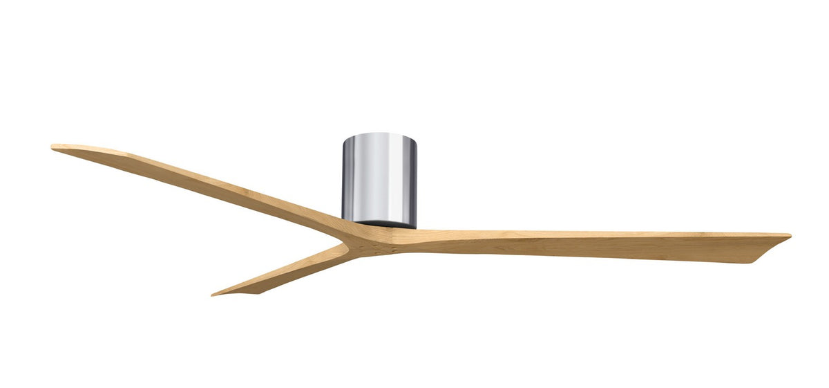 Matthews Fan Company - IR3H-CR-LM-72 - 72"Ceiling Fan - Irene-3H - Polished Chrome