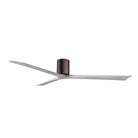 Matthews Fan Company - IR3H-BB-BW-72 - 72"Ceiling Fan - Irene-3H - Brushed Bronze