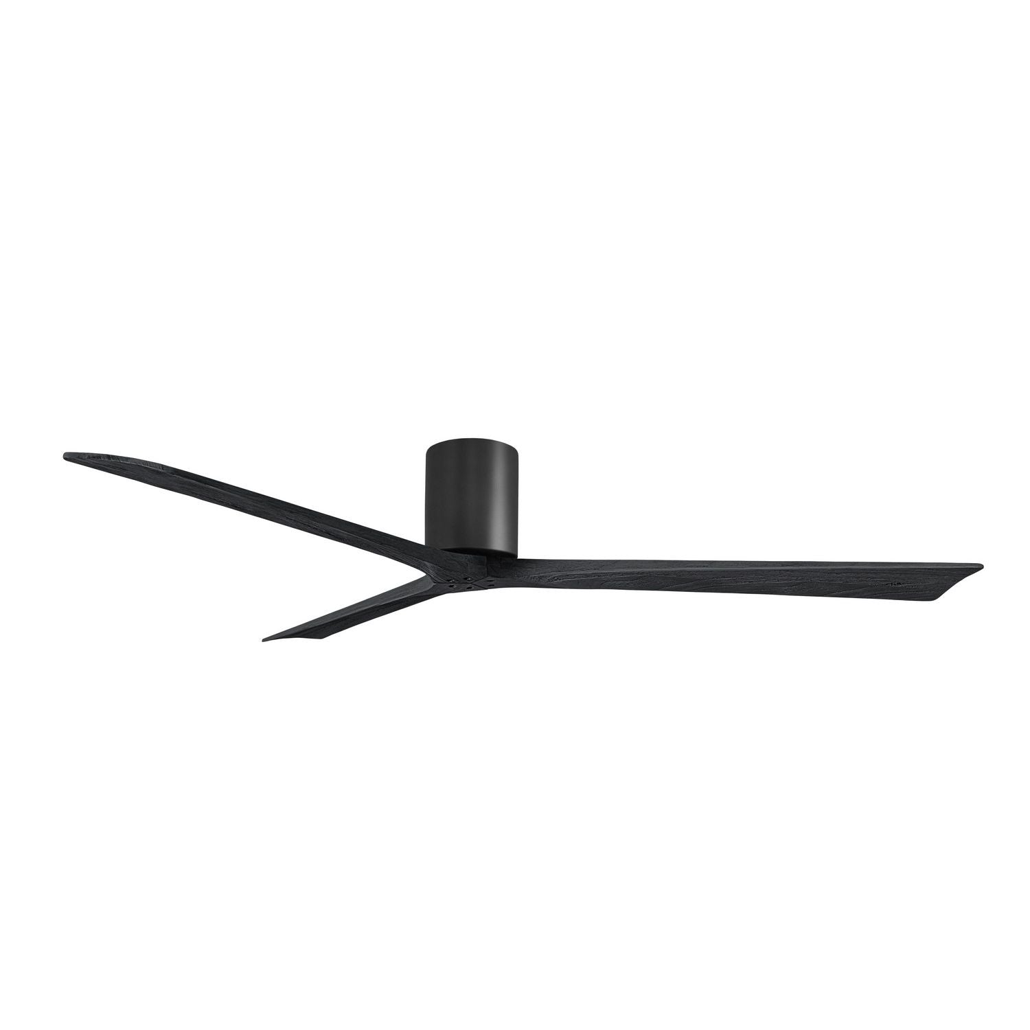 Matthews Fan Company - IR3H-BK-BK-72 - 72"Ceiling Fan - Irene-3H - Matte Black