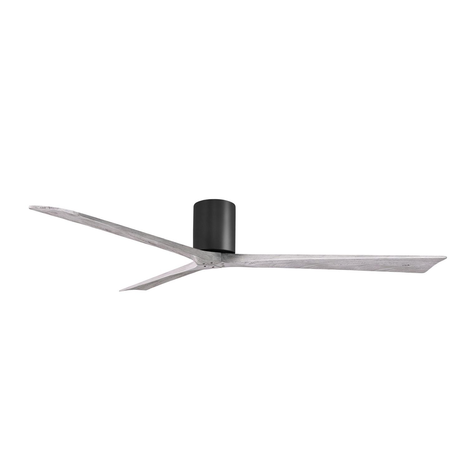 Matthews Fan Company - IR3H-BK-BW-72 - 72"Ceiling Fan - Irene-3H - Matte Black