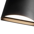 Kuzco Canada - EW46308-BK-UNV-3CCT - LED Exterior Wall Sconce - Lenox - Black