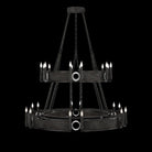 Fine Art - 100036-123 - 24 Light Chandelier - Mirage - Black