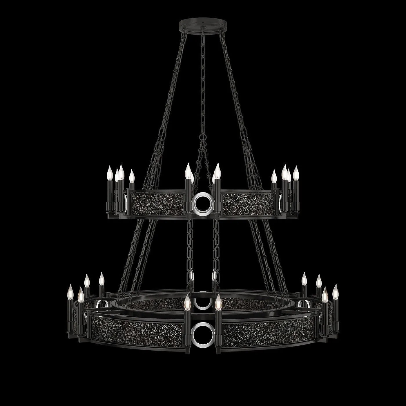 Fine Art - 100036-123 - 24 Light Chandelier - Mirage - Black