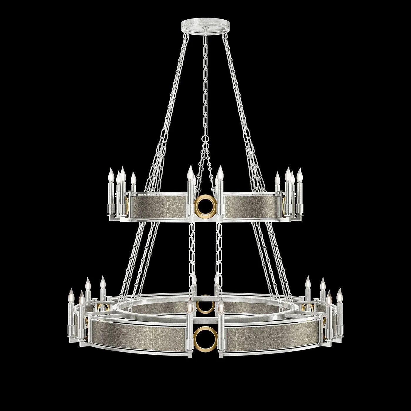 Fine Art - 100036-412 - 24 Light Chandelier - Mirage - Silver