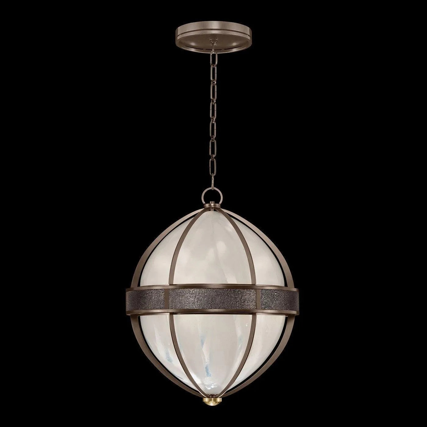 Fine Art - 100038-211 - Three Light Pendant - Mirage - Bronze