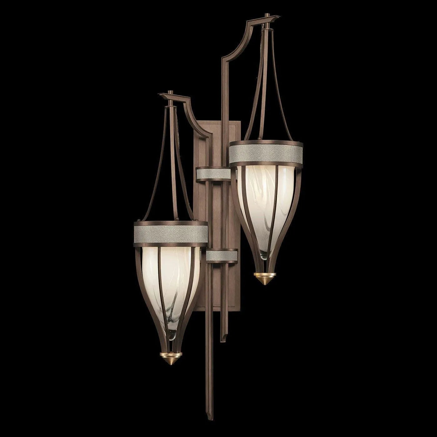 Fine Art - 100041-212 - Two Light Wall Sconce - Mirage - Bronze