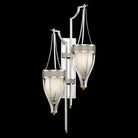 Fine Art - 100041-412 - Two Light Wall Sconce - Mirage - Silver