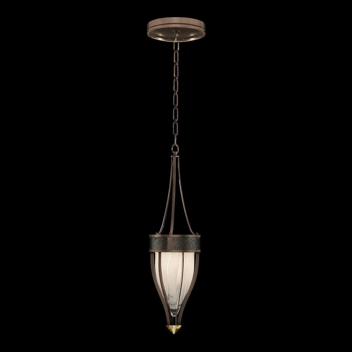 Fine Art - 100045-213 - One Light Pendant - Mirage - Bronze