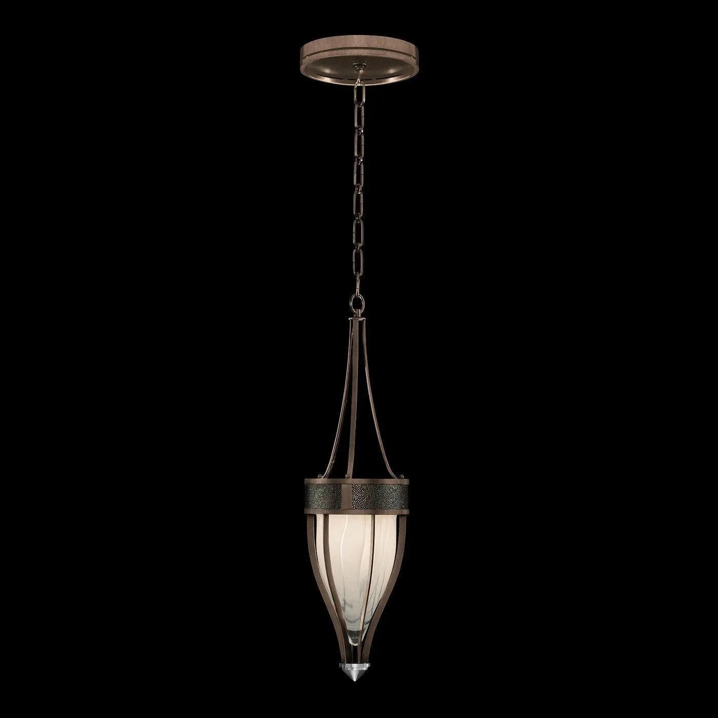 Fine Art - 100045-223 - One Light Pendant - Mirage - Bronze