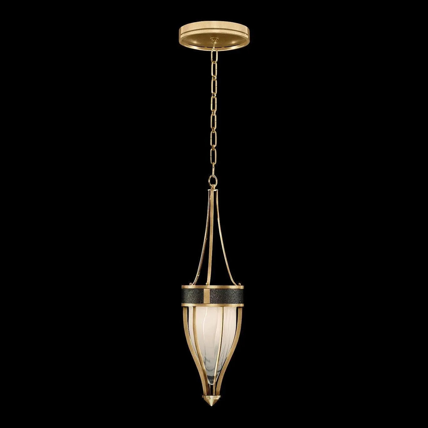 Fine Art - 100045-313 - One Light Pendant - Mirage - Gold