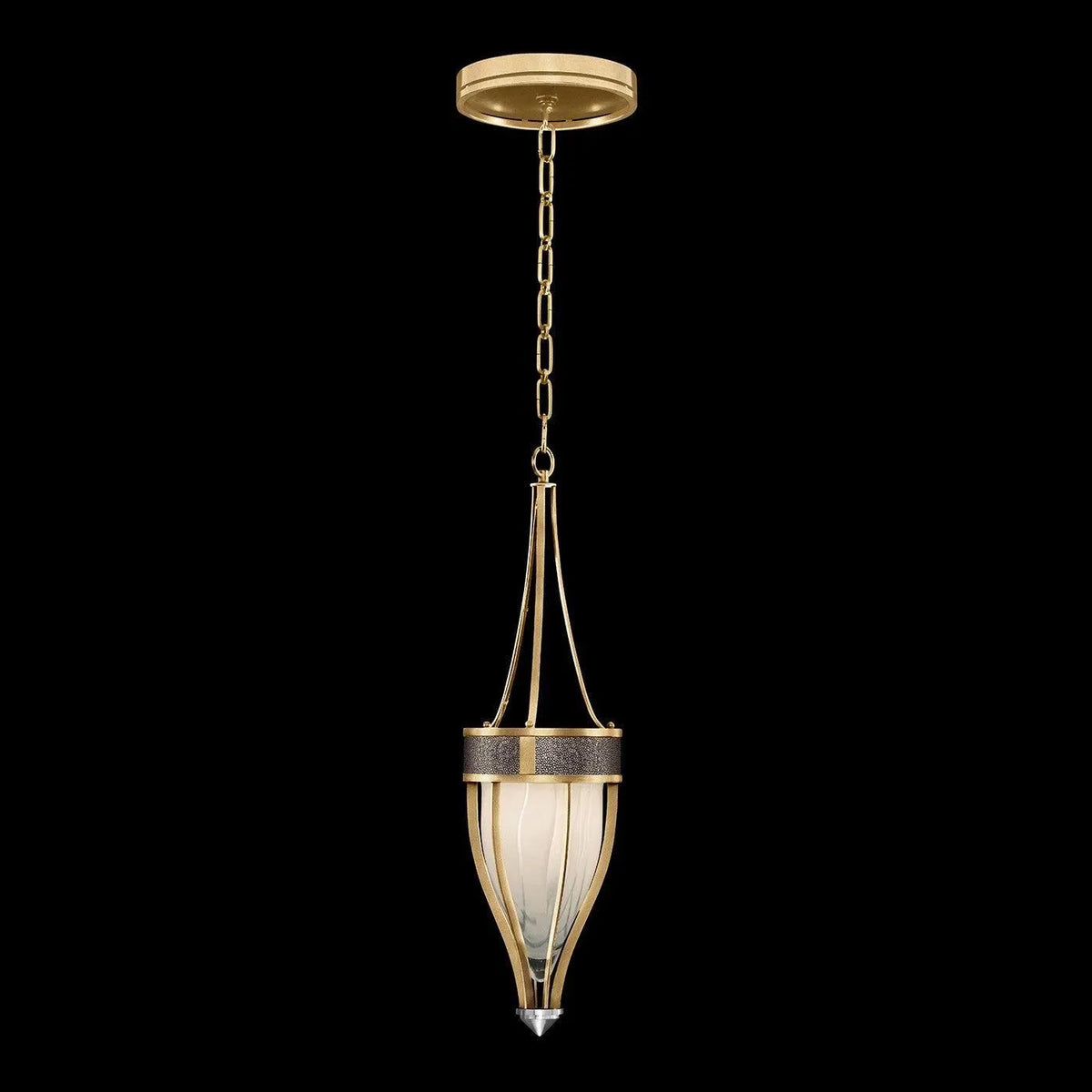 Fine Art - 100045-321 - One Light Pendant - Mirage - Gold