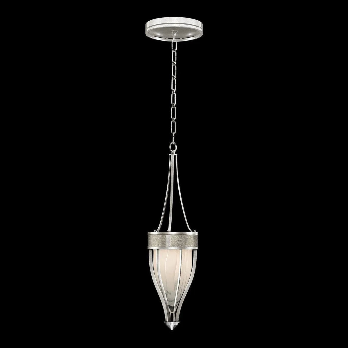 Fine Art - 100045-422 - One Light Pendant - Mirage - Silver