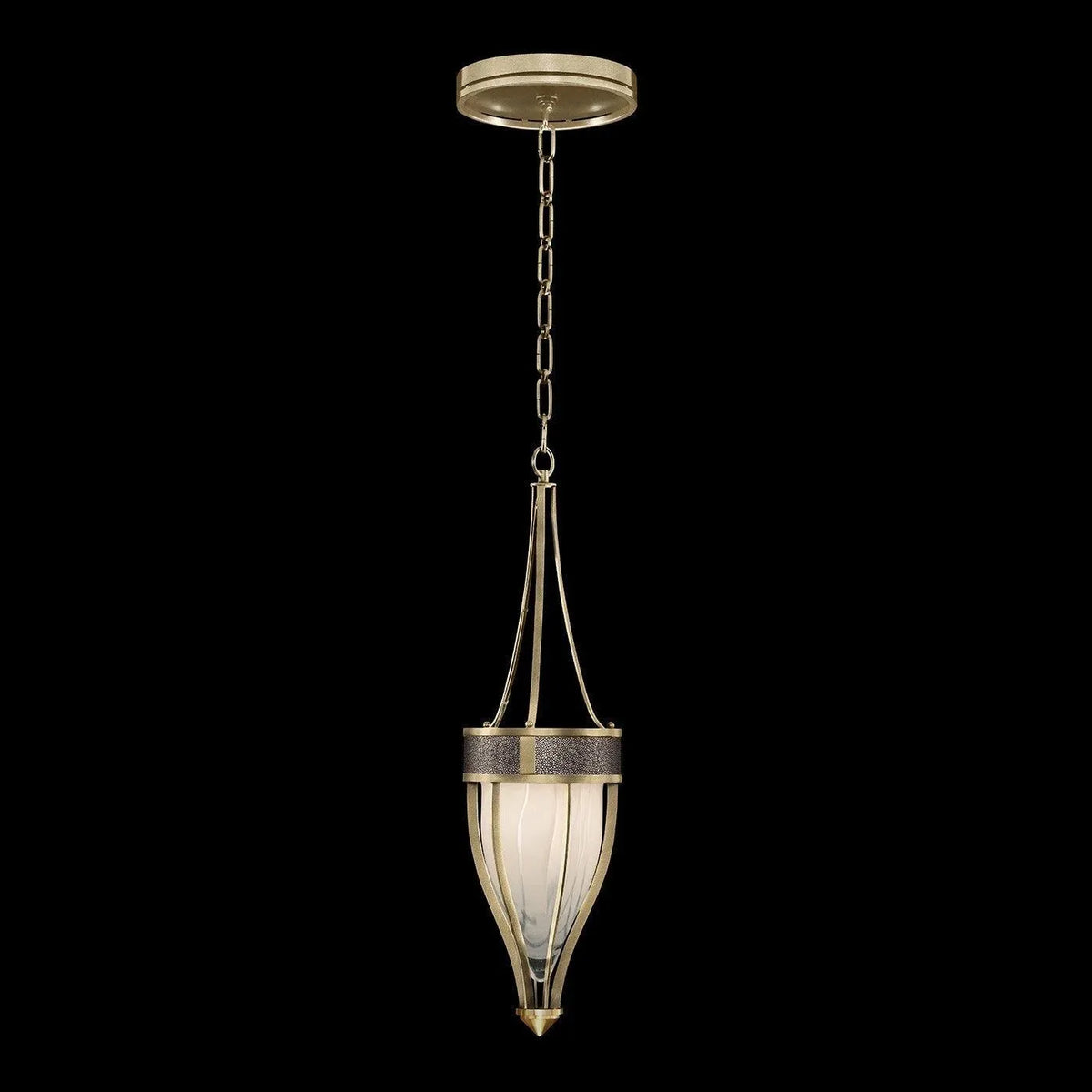 Fine Art - 100045-511 - One Light Pendant - Mirage - Gold