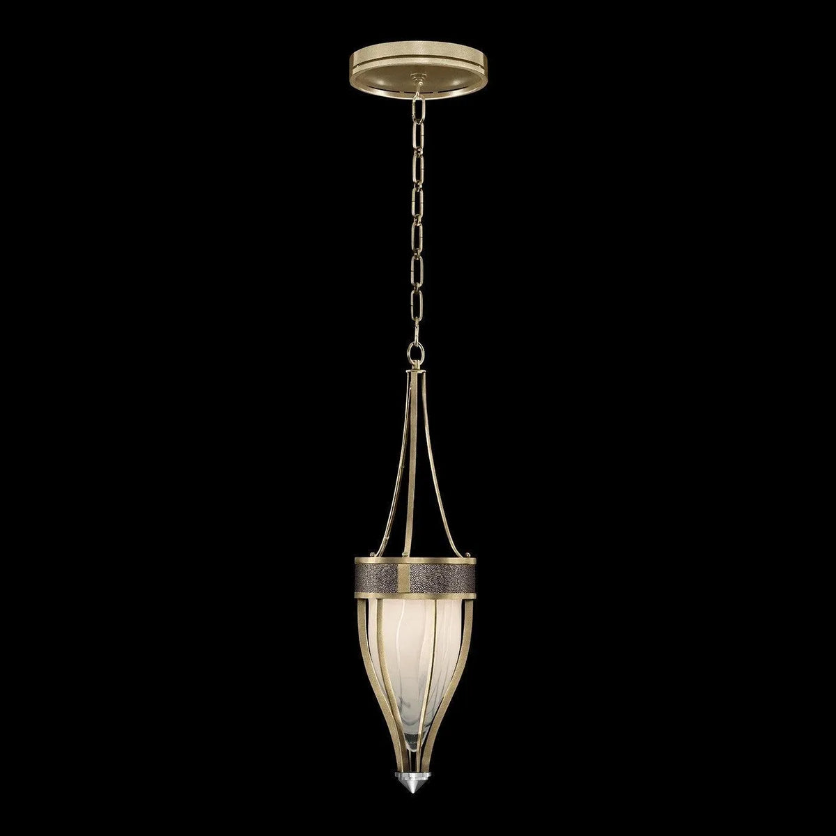 Fine Art - 100045-521 - One Light Pendant - Mirage - Gold