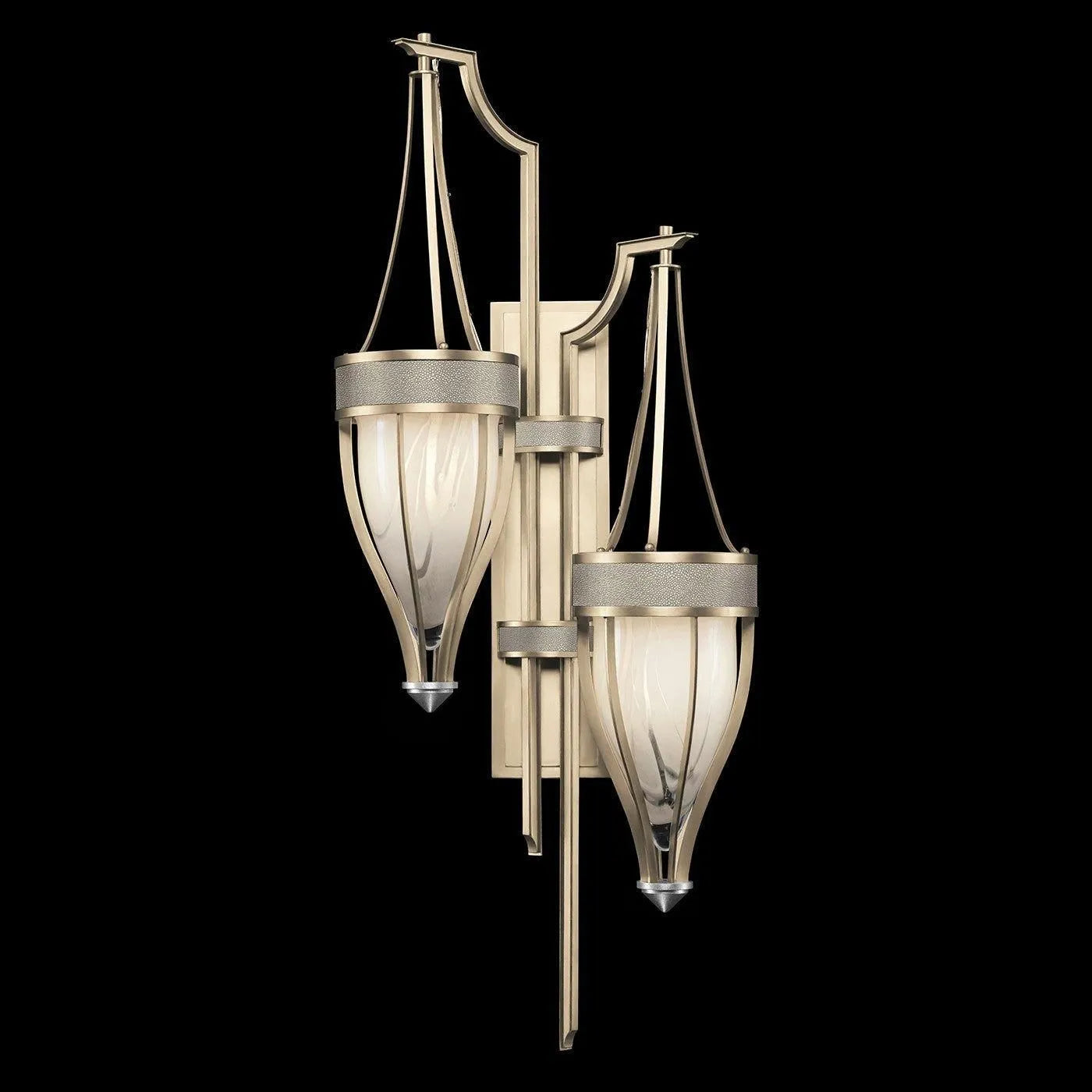 Fine Art - 100046-622 - Two Light Wall Sconce - Mirage - Gold